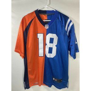 Nike Peyton Manning Denver Broncos Indianapolis Colts Half and Half Jersey
